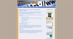 Desktop Screenshot of barntonweb.co.uk
